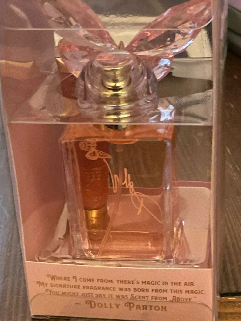 Dolly Parton Scent From Above Lip Gloss & Mini Fragrance Set.